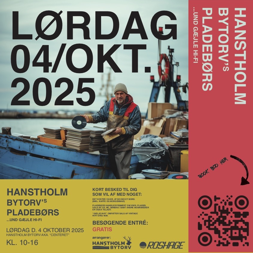 1 STK. SALGSBORD TIL PLADEBØRS D.04/10/25