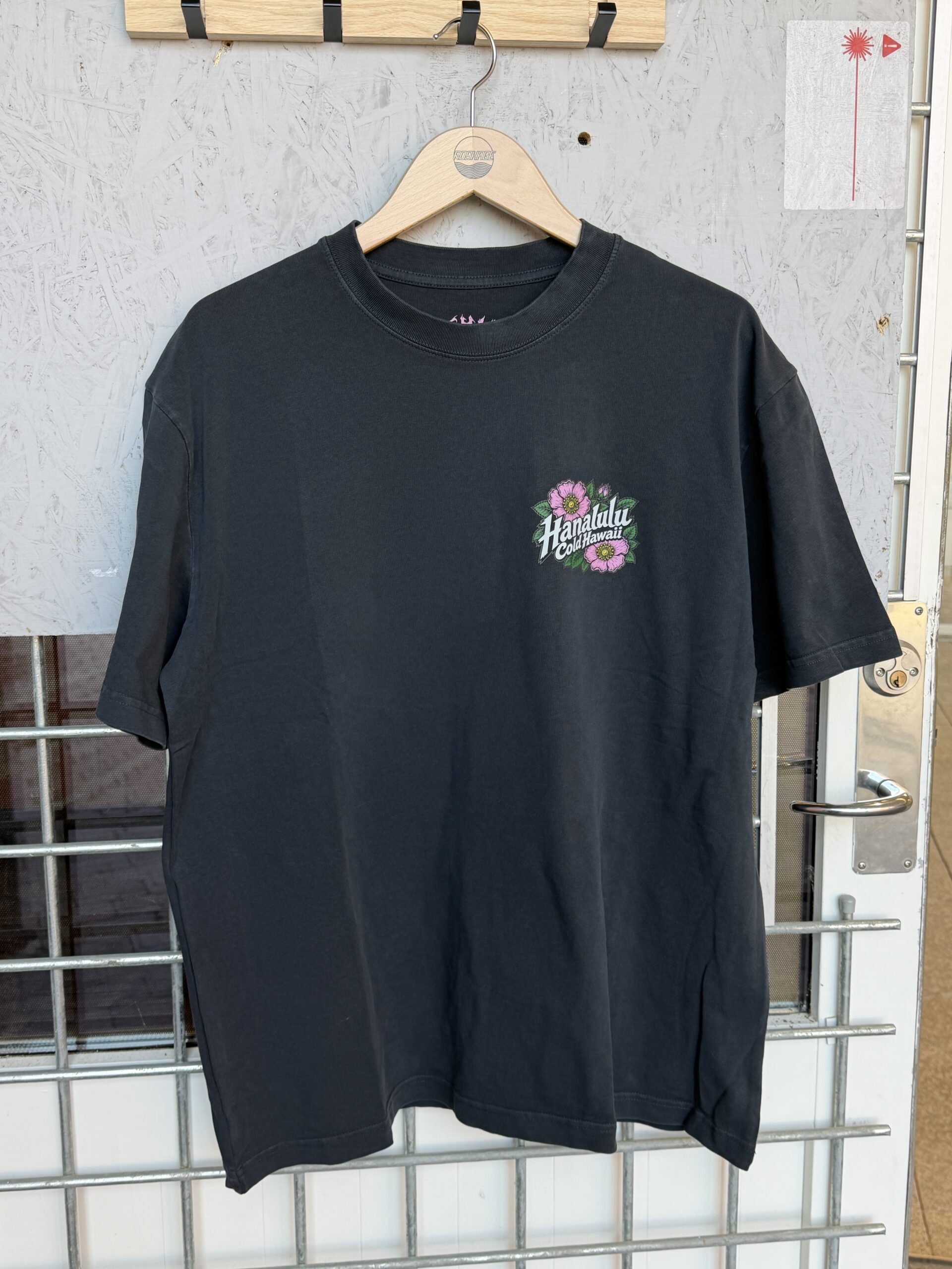 HANALULU | ROSHAGE HEAVY VINTAGE TEE | BLACK